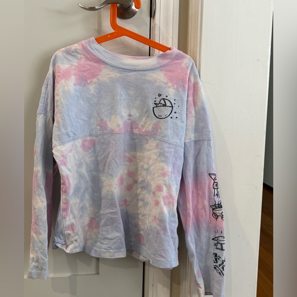 Grogu (baby yoda) tie dye shirt size 11/12